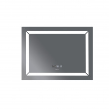 Koupelnové zrcadlo s LED osvětlením, protizamlžovací funkcí a regulací jasu, MR01-80×60 Light | MR01-80×60 Light