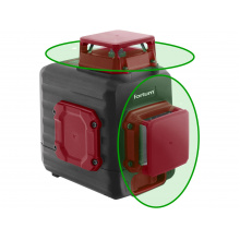Křížový laser 2D 360° zelený paprsek, samonivelační FORTUM 4780214