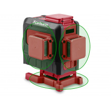Křížový laser 3D 360° zelený paprsek, samonivelační FORTUM 4780216