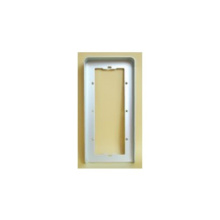 Kryt proti dešti Alphatech 1158/613 (1148/613), 3 moduly, 1 sloupec,(pod om.), bez rámečku