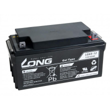 LONG baterie 12V 65Ah F4 DeepCycle GEL 10 let (LG65-12)