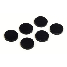 Magnet kulatý RON 850, průměr 26 mm, černý, 12 ks