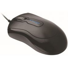Myš drátová Kensington Mouse in-a-Box® Wired, optická, 3 tlačítka, černá