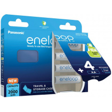 Nabíjecí baterie AA Panasonic Eneloop N 1900mAh Ni-MH 4ks Blistr + CASE