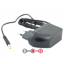 Napájecí adaptér univerzální 24V 1A 24W konektor 5,5mm x 2,1mm plus pól uprostřed