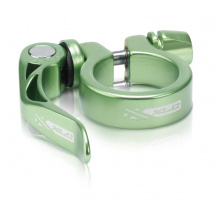 objímka sedlovky XLC PC-L04 31,6mm Al rychloupínák limet.zelená