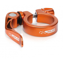 objímka sedlovky XLC PC-L04 34,9mm Al rychloupínák oranžová