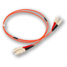 OPC-021 SC MM 50/125 2M - patch kabel, SC/UPC-SC/UPC, duplex, MM 50/125 OM2, 2 m