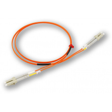 OPC-061 LC MM 50/125 2M - patch kabel, LC/UPC-LC/UPC, duplex, MM 50/125 OM2, 2 m