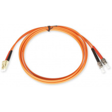 OPC-731 LC-ST MM 50/125 2M - patch kabel, LC/UPC-ST/UPC, duplex, MM 50/125 OM2, 2 m