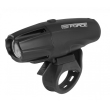 osvětlení přední FORCE SHARK 700lm USB černé