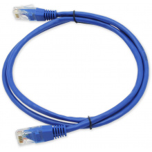 PC-202 C5E UTP/2M - modrá - patch kabel CAT5E UTP PVC, 2 m