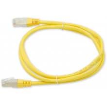 PC-401 C5E FTP/1M - žlutá - patch kabel CAT5E FTP PVC, 1 m