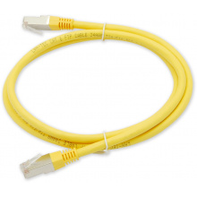 PC-800 C6 FTP/0,5M - žlutá - patch kabel CAT6 FTP PVC, 0,5 m