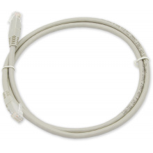 PC-910 C6A UTP/10M - šedá - patch kabel CAT6A UTP PVC, 10 m