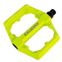 pedály BMX EXUSTAR PB70 neon žluté