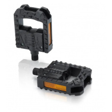 pedály XLC skládací PD-F01 s odrazkou černé