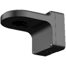 PFB206W-Black - černá nástenná konzole s montážním boxem pro dome, průměr 144 mm