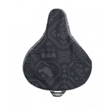 potah na sedlo BASIL Bohéme-Saddle Cover tm. šedý