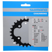 převodník 26z Shimano Deore FC-M590 3x9 4 díry