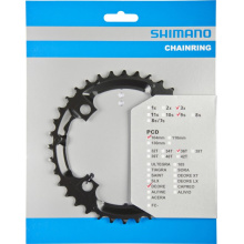 převodník 36z Shimano DEORE FC-M590 3x9 4 díry
