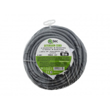 Prodlužovací kabel 1 zásuvka 10m QTEC Q-409F