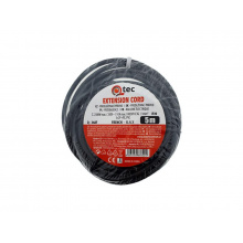 Prodlužovací kabel 1 zásuvka 5m QTEC Q-368F