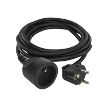 Prodlužovací kabel 1 zásuvka EMOS PC0113R 3m