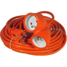 Prodlužovací kabel 2x zásuvka délka 20 m 16 A