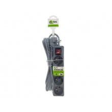Prodlužovací kabel 4 zásuvky 3m QTEC Q-398F s vypínačem