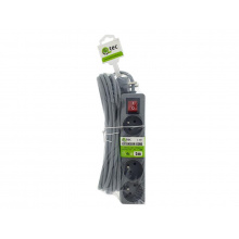 Prodlužovací kabel 4 zásuvky 5m QTEC Q-404F s vypínačem