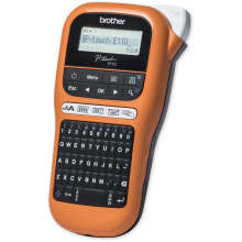 PT-E110VP s kufrem - tiskárna štítků, max. šířka štítků 12 mm, USB