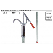Pumpa do sudu na olej a technické kapaliny pro sudy 60l až 200l