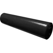 Pytel na odpad, 70 x 110 cm, 120 l, 80 mikronů, LDPE, 15 ks, černý