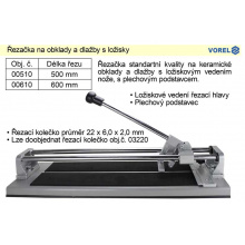 Řezačka na obklady a dlažby s ložisky 600mm