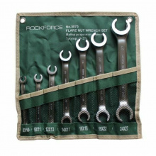 ROCKFORCE Klíče na převlečné matice sada 8-27mm