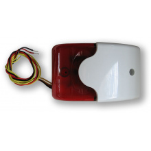 SA 913TF - 110dB, bílý plast, blikač + tamper