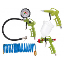 Sada ke kompresoru Extol Craft 99303 se stříkací pistolí a dalším příslušenstvím