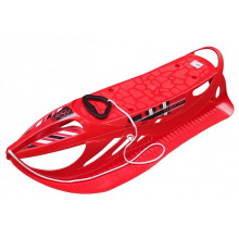 sáně plastové Plastkon Firecom červené