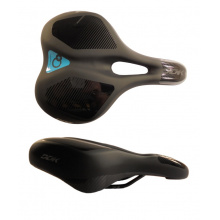 sedlo DDK DD3123MF 266x192mm Memory černo-modré