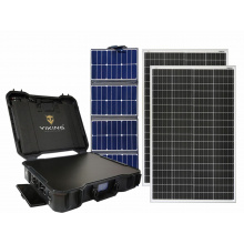Set bateriový generátor Viking X-1000, solární panel X80 a 2x solární panel SCM135