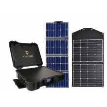 Set bateriový generátor Viking X-1000, solární panel X80 a solární panel Viking L90