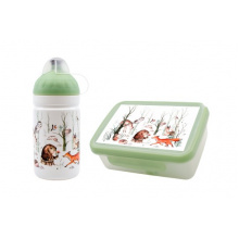 set R&B box a lahev Lesní zvířátka 500ml