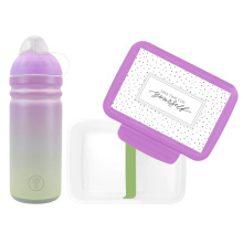 set R&B box a lahev Pastel fialová 700ml