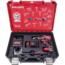 Set WORCRAFT XCUBE004 Aku vrtačka bezuhlíková 100Nm CHD-S20LiBH, 1x4.0Ah, nabíječka