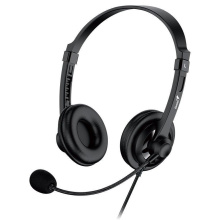 Souprava náhlavní GENIUS HS-230U, USB, černá