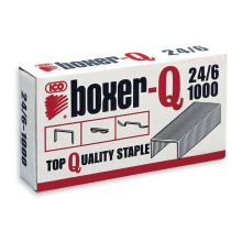Spony do sešívačky Boxer-Q, 24/6, 1 000 ks