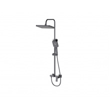 Sprchový sloup s baterií MIXXUS PREMIUM GAUDI 003J GRAPHITE, grafitová | GAUDI 003J GRAPHITE