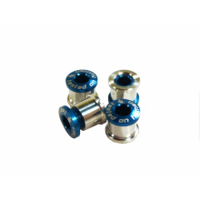 šrouby do převodníku ShamanRacing 8mm, 4ks modré