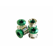 šrouby do převodníku ShamanRacing 8mm, 4ks zelené